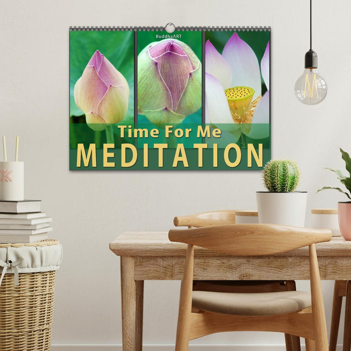 MEDITATION Time For Me (CALVENDO Monthly Calendar 2025)