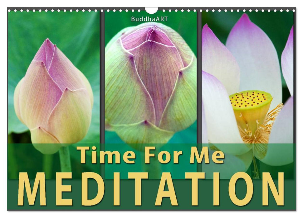 MEDITATION Time For Me (CALVENDO Monthly Calendar 2025)