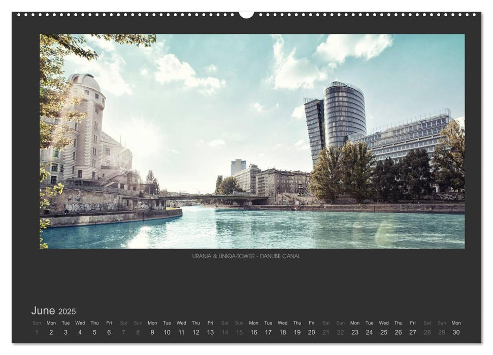 VIENNA COSMOPOLITAN CITY (CALVENDO Premium-Calendar 2025)