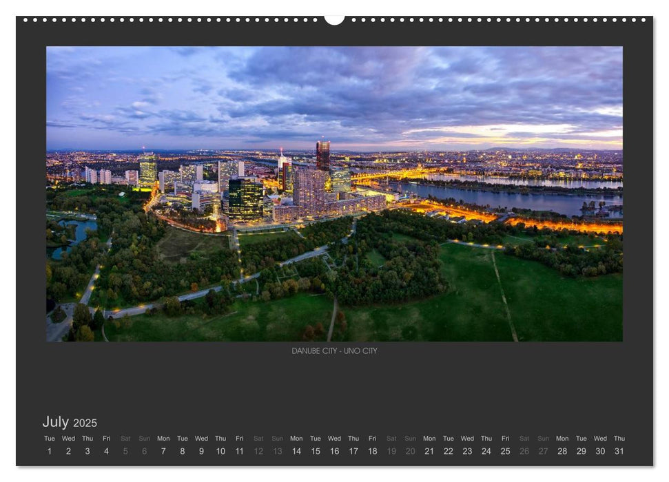 VIENNA COSMOPOLITAN CITY (CALVENDO Premium-Calendar 2025)