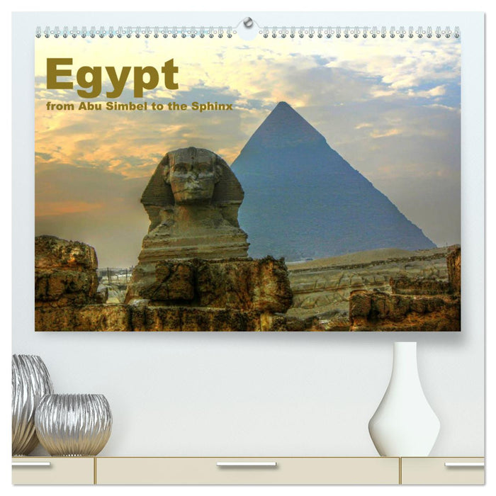 Egypt - from Abu Simbel to the Sphinx (CALVENDO Premium-Calendar 2025)