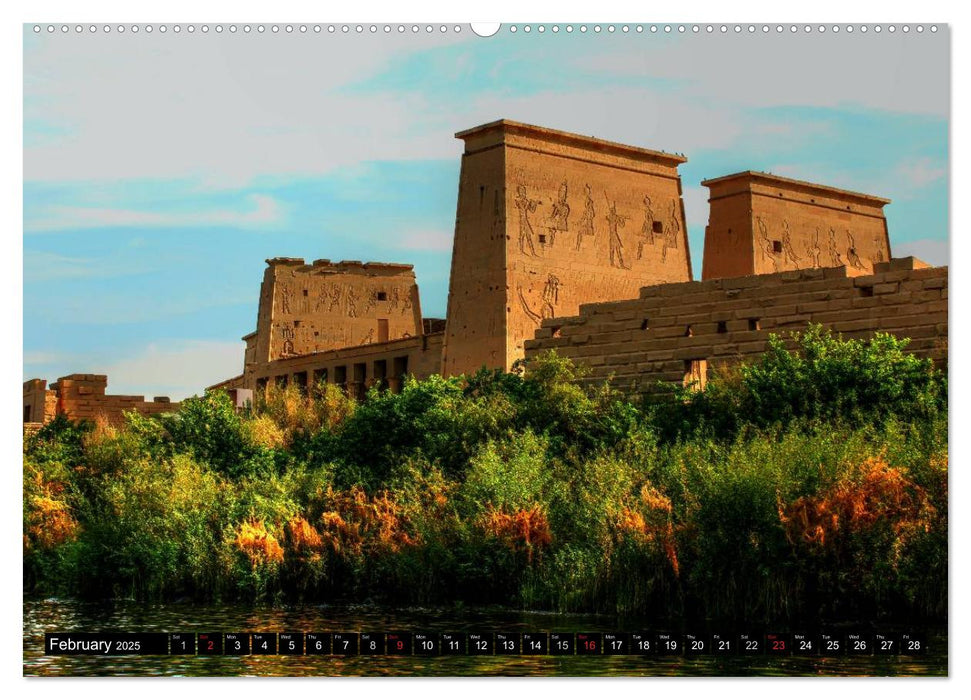 Egypt - from Abu Simbel to the Sphinx (CALVENDO Premium-Calendar 2025)