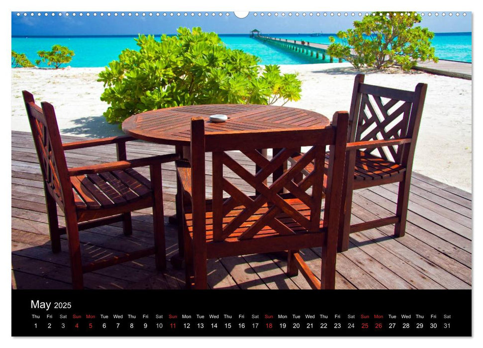 Amazing Maldives (CALVENDO Premium-Calendar 2025)