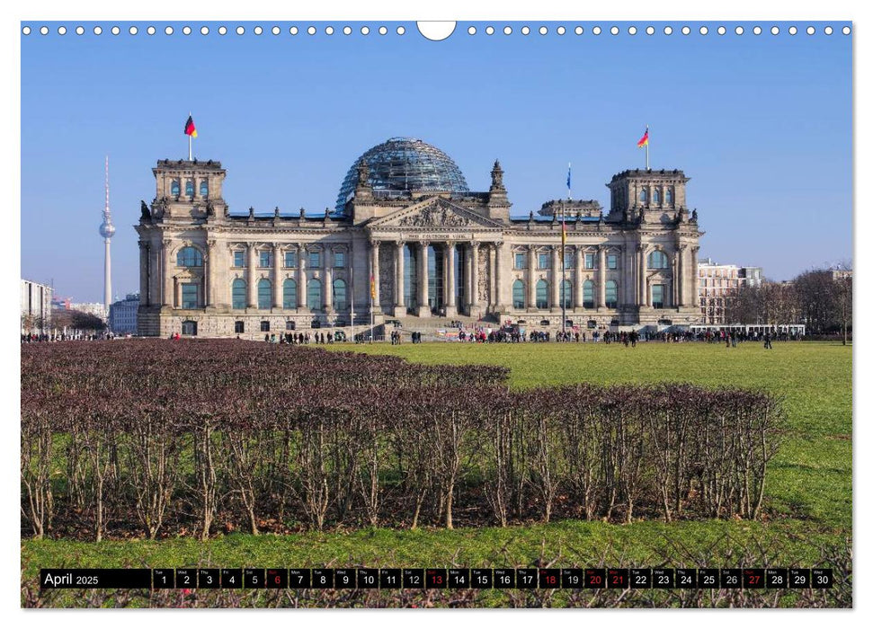 A Trip to Berlin (CALVENDO Monthly Calendar 2025)