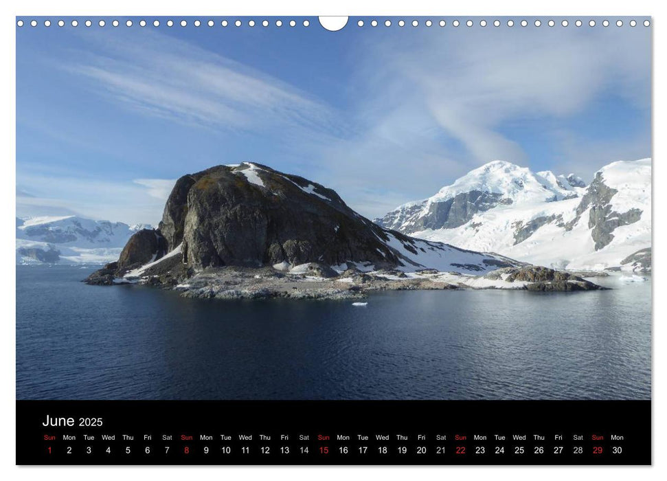 Amazing Antarctica (CALVENDO Monthly Calendar 2025)