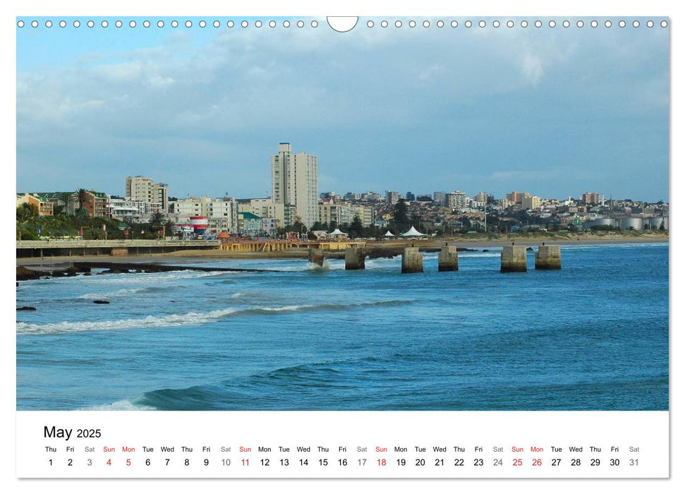 Port Elizabeth - South Africa (CALVENDO Monthly Calendar 2025)