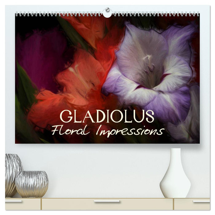 Gladiolus Floral Impressions (CALVENDO Premium-Calendar 2025)