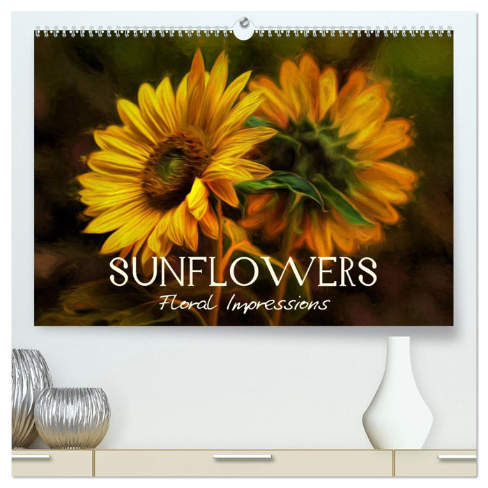 Sunflowers - Floral Impressions (CALVENDO Premium-Calendar 2025)