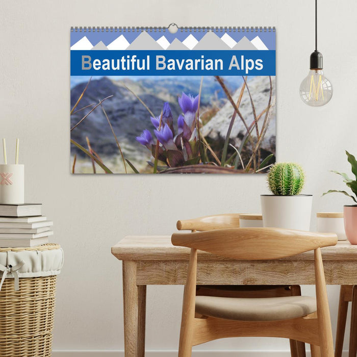 Beautiful Bavarian Alps (CALVENDO Monthly Calendar 2025)