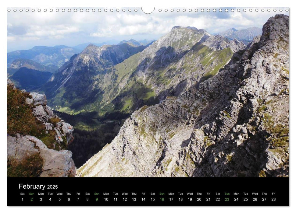 Beautiful Bavarian Alps (CALVENDO Monthly Calendar 2025)