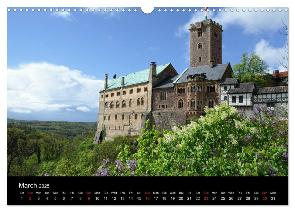 Images of Germany (CALVENDO Monthly Calendar 2025)