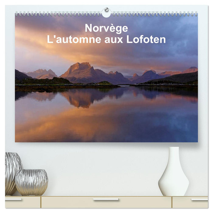 Norvège L'automne aux Lofoten (CALVENDO Calendrier supérieur 2025)