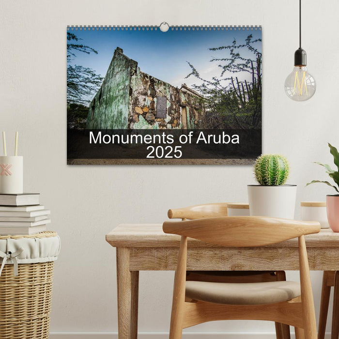 Monuments of Aruba 2025 (CALVENDO Monthly Calendar 2025)