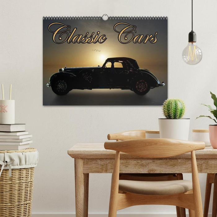 Classic Cars (CALVENDO Monthly Calendar 2025)