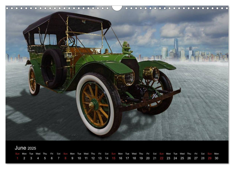 Classic Cars (CALVENDO Monthly Calendar 2025)