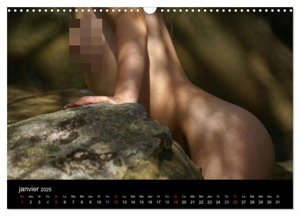 Femme et Nature (CALVENDO Calendrier mensuel 2025)