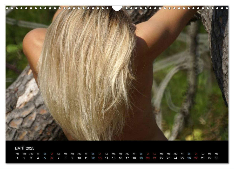 Femme et Nature (CALVENDO Calendrier mensuel 2025)