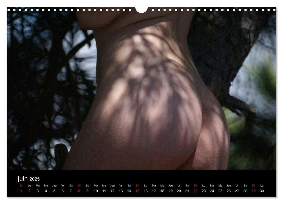 Femme et Nature (CALVENDO Calendrier mensuel 2025)