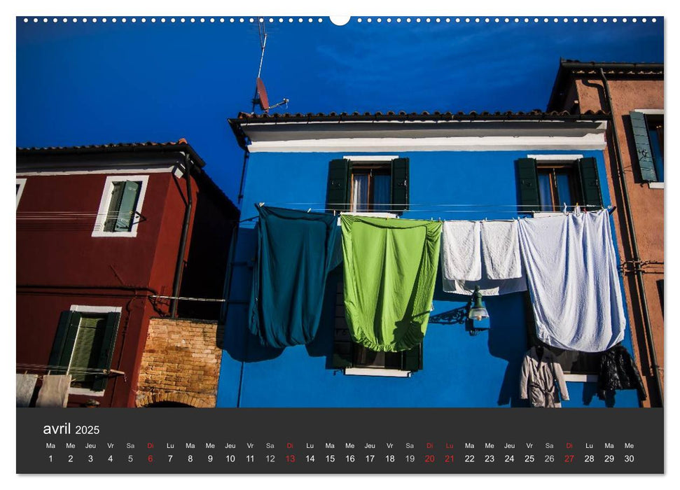 Couleurs de Venise (CALVENDO Calendrier supérieur 2025)