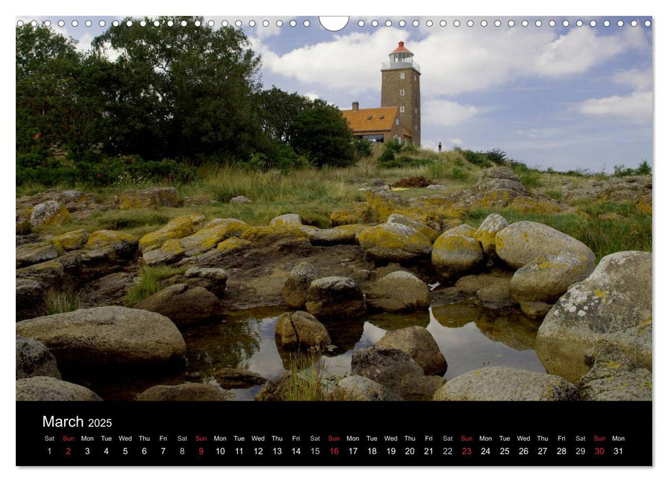 Bornholm - Denmark (CALVENDO Monthly Calendar 2025)