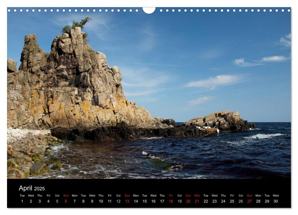 Bornholm - Denmark (CALVENDO Monthly Calendar 2025)