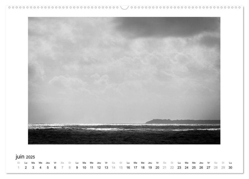 La mer en colère (CALVENDO Calendrier supérieur 2025)