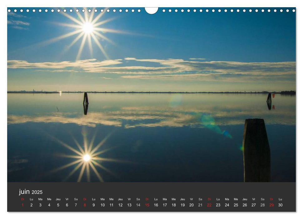 Couleurs de Venise (CALVENDO Calendrier mensuel 2025)