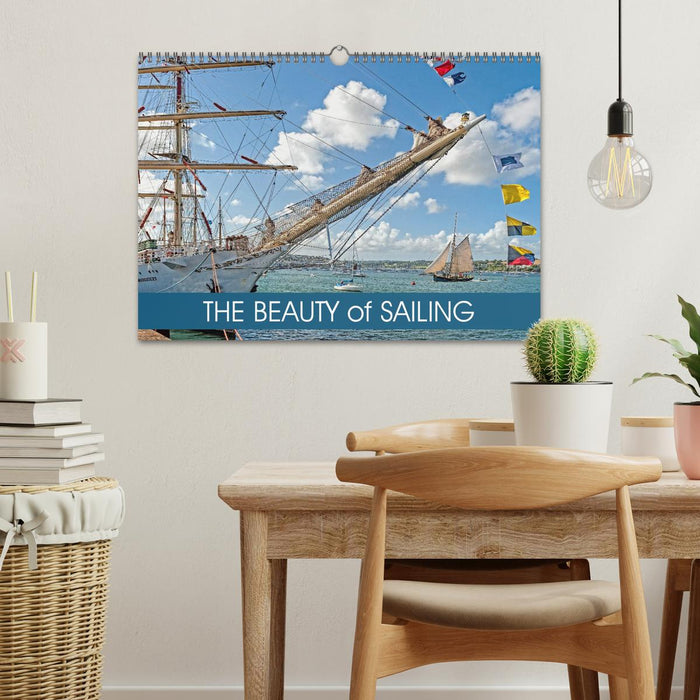 The Beauty of Sailing (CALVENDO Monthly Calendar 2025)