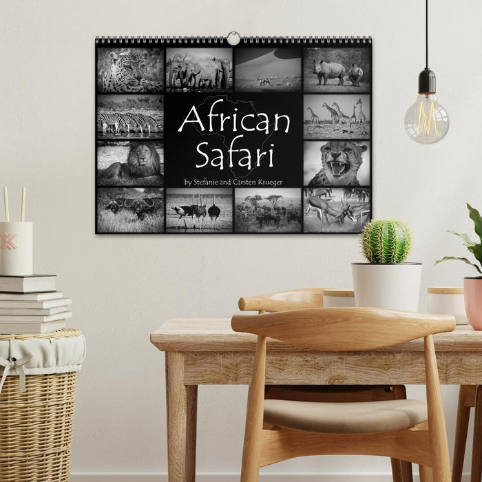 African Safari (CALVENDO Monthly Calendar 2025)