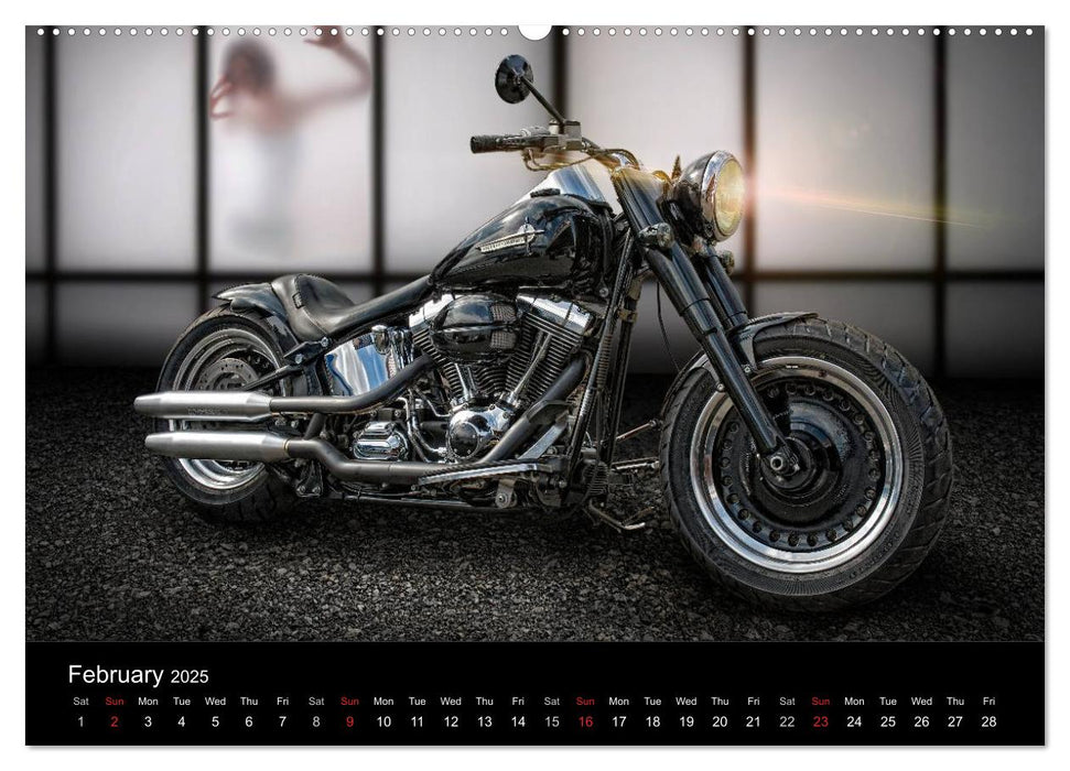 Motorbike Dreams (CALVENDO Premium-Calendar 2025)