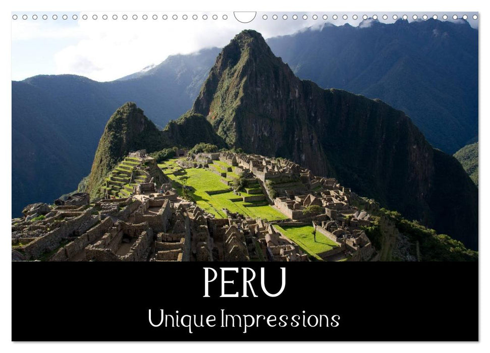 Peru Unique Impressions (CALVENDO Monthly Calendar 2025)