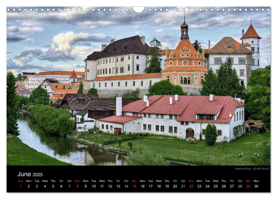 Monuments of Czech Republic 2025 (CALVENDO Monthly Calendar 2025)