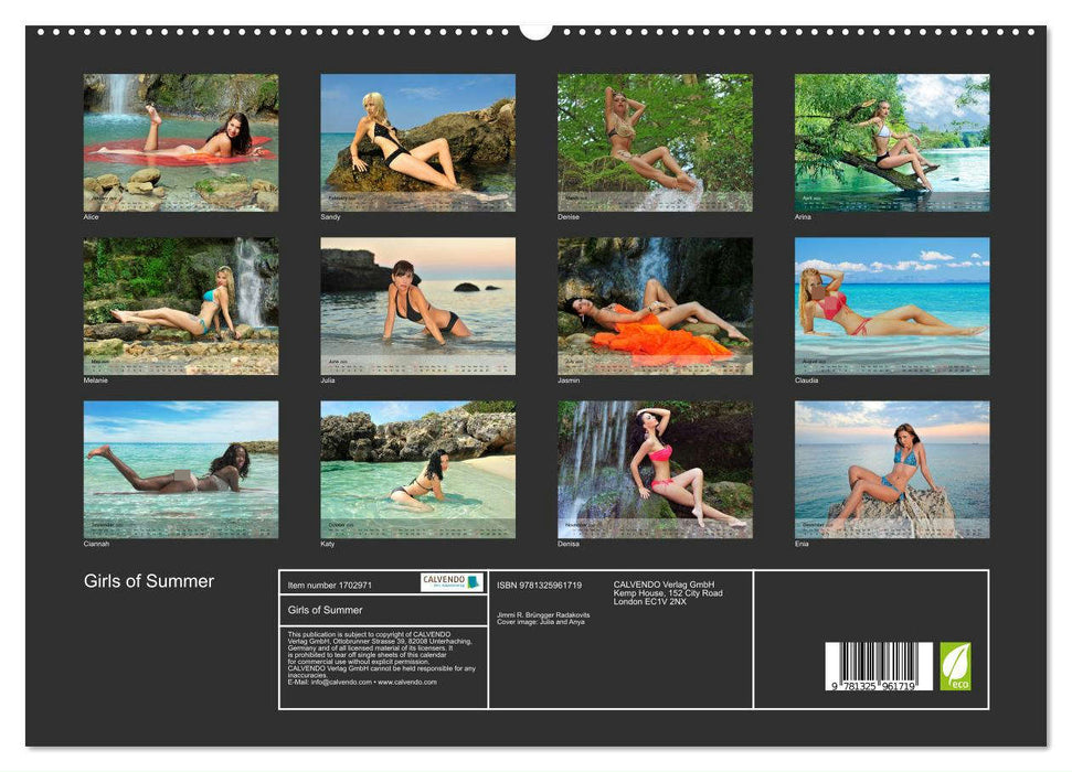 Girls of Summer (CALVENDO Premium-Calendar 2025)