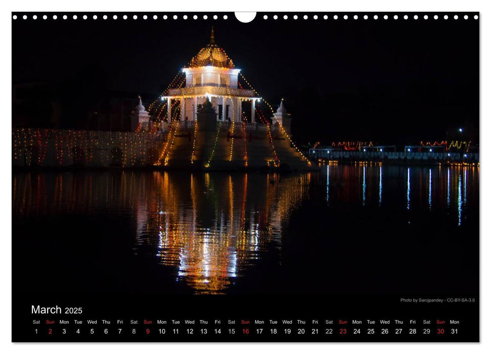 Monuments of Nepal 2025 (CALVENDO Monthly Calendar 2025)