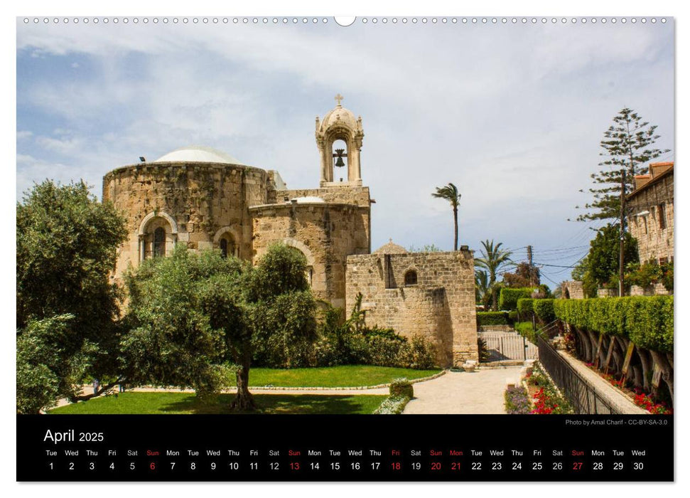 Monuments of Lebanon 2025 (CALVENDO Premium-Calendar 2025)