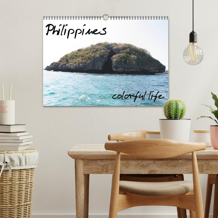 Philippines Colorful Life (CALVENDO Monthly Calendar 2025)