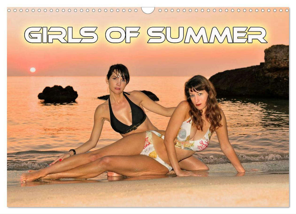 Girls of Summer (CALVENDO Monthly Calendar 2025)