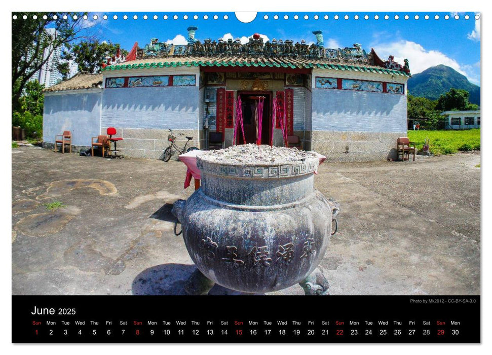 Monuments of Hong Kong 2025 (CALVENDO Monthly Calendar 2025)