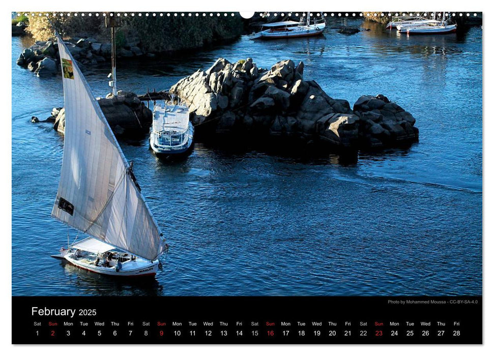 Monuments of Egypt 2025 (CALVENDO Premium-Calendar 2025)