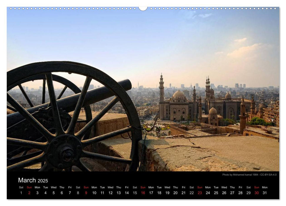 Monuments of Egypt 2025 (CALVENDO Premium-Calendar 2025)