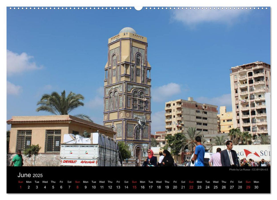 Monuments of Egypt 2025 (CALVENDO Premium-Calendar 2025)