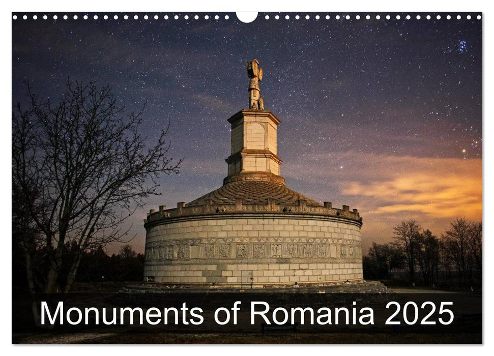 Monuments of Romania 2025 (CALVENDO Monthly Calendar 2025)