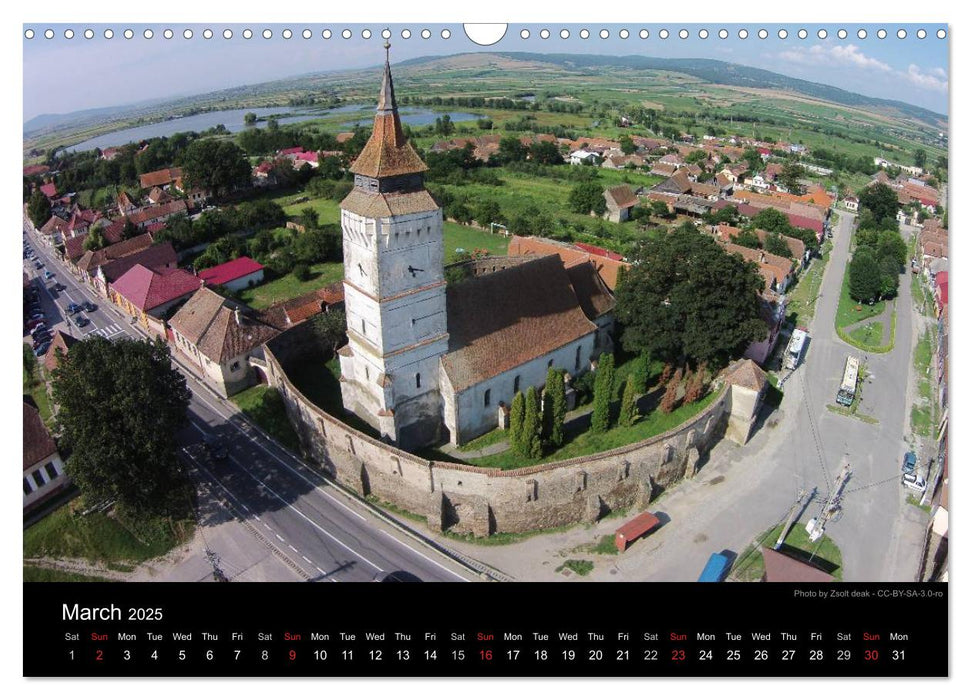 Monuments of Romania 2025 (CALVENDO Monthly Calendar 2025)