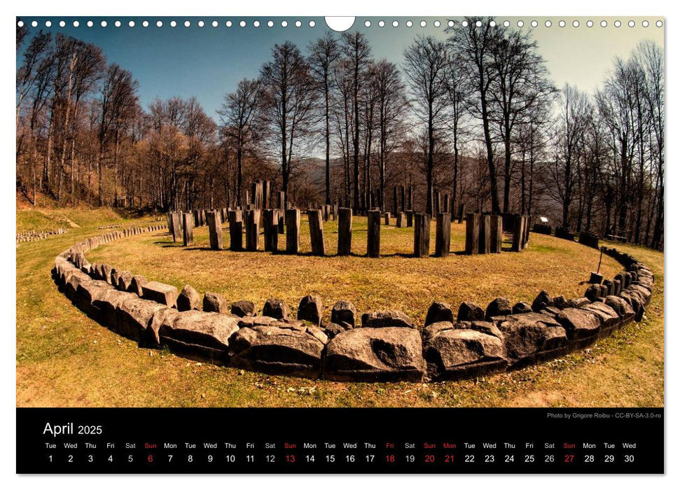 Monuments of Romania 2025 (CALVENDO Monthly Calendar 2025)