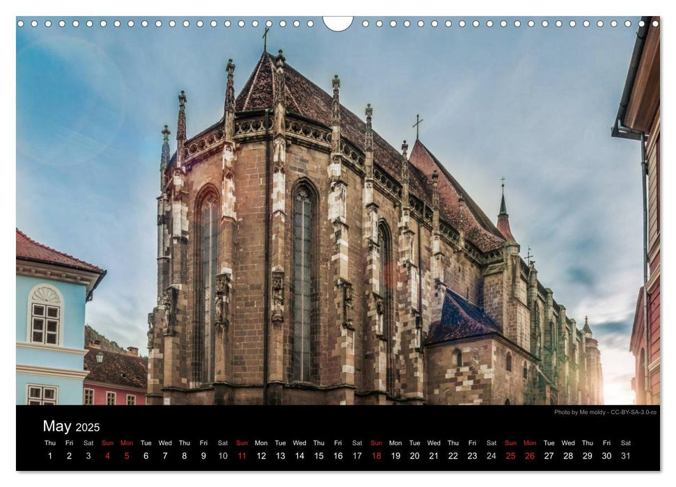 Monuments of Romania 2025 (CALVENDO Monthly Calendar 2025)