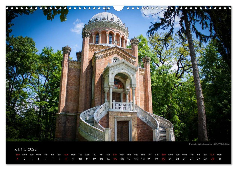 Monuments of Romania 2025 (CALVENDO Monthly Calendar 2025)