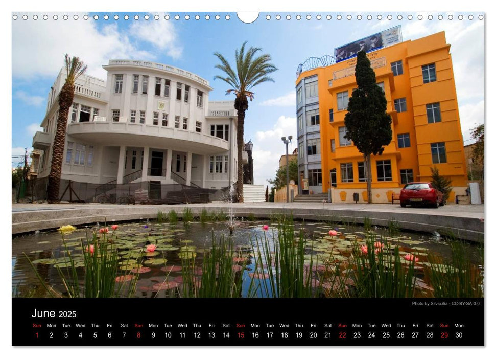 Monuments of Israel 2025 (CALVENDO Monthly Calendar 2025)