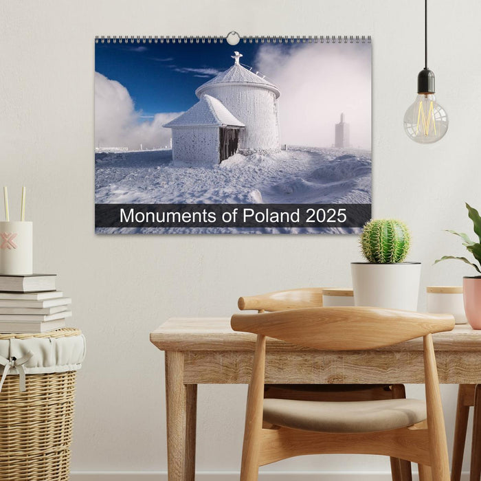 Monuments of Poland 2025 (CALVENDO Monthly Calendar 2025)