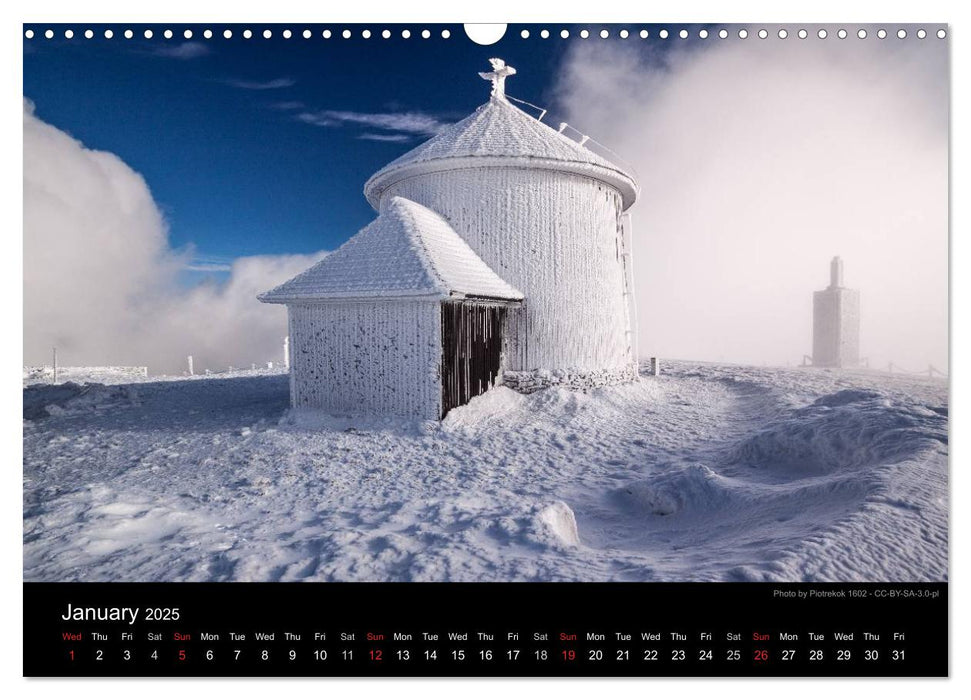 Monuments of Poland 2025 (CALVENDO Monthly Calendar 2025)