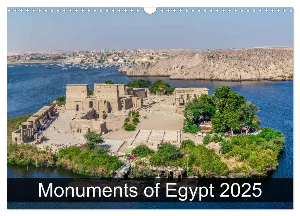 Monuments of Egypt 2025 (CALVENDO Monthly Calendar 2025)